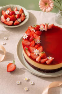 Soft Glow - Bánh Flan Gato Mè đen Matcha - Ảnh 4
